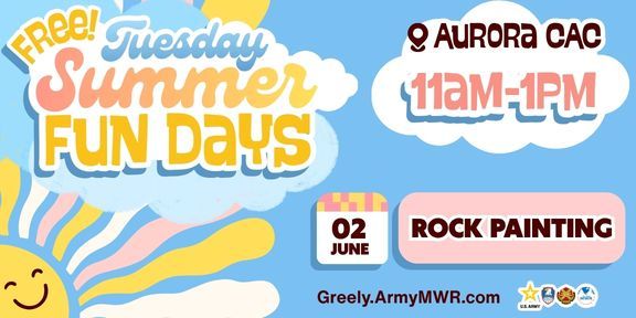 Tuesday Summer Fun Day's