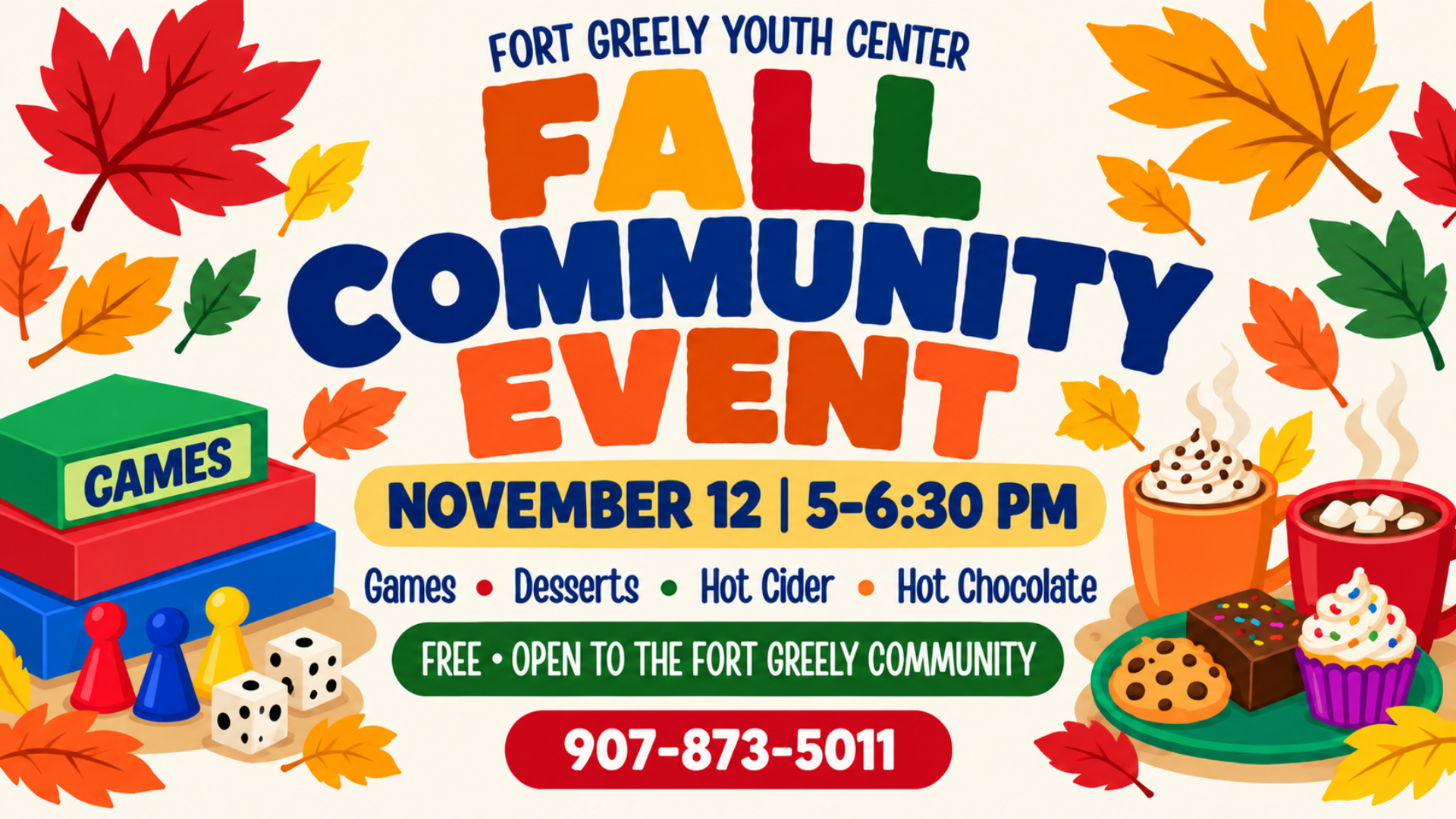 Youth Center Fall Community Event